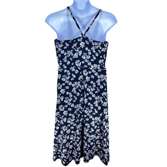 Pact Blue Floral Dress - Picture 4 of 9